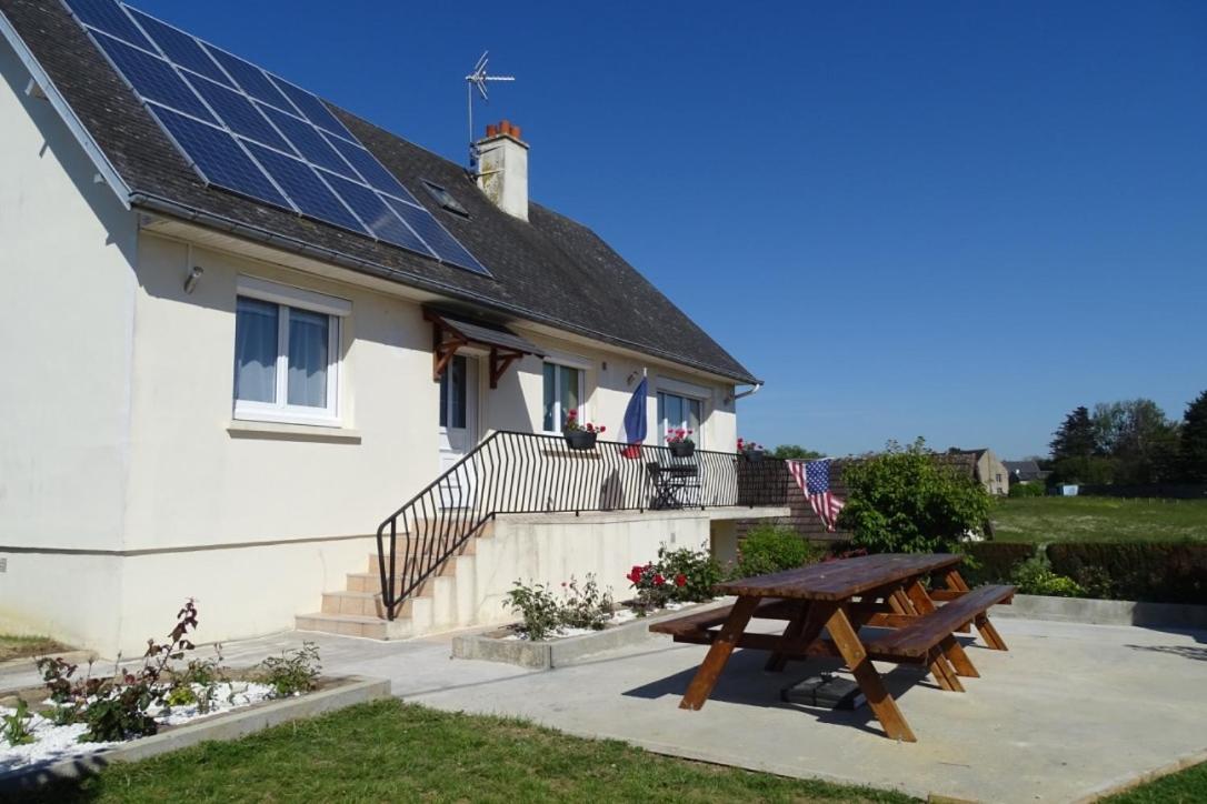 La Maison Blanche Saint-Laurent-sur-Mer Extérieur photo